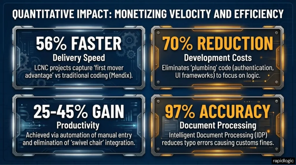 Quantitative Impact: Monetizing Speed and Efficiency